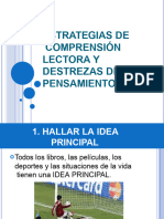 Estrategias de Comprensión Lectora