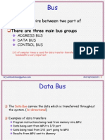 A Group of Wire Between Two Part of Hardware: There Are Three Main Bus Groups