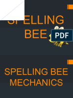 Spelling Bee Mechanics