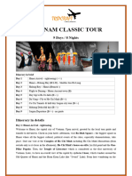 9D8N Vietnam Classic Tour