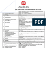 Electrical Specification For 2000 Kva Da Set