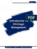 CA Inter Strategic Management Chapter 1