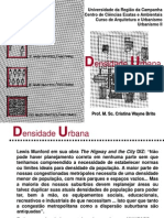 Densidade Urbana