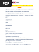 ? Semana 11 - Tema 1 Tarea - Autoanálisis en Base A La Teoría Factorial