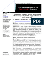 Functional and Radiological Outcomes of