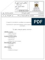 Bac - Blanc - 3 2024 - MR - SABOUR