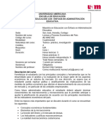 Sílabo Lectura y Proceso Económico Del País