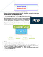 Investigación 2-Regresión Lineal