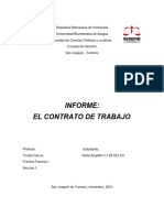 Informe - Contrato de Trabajo