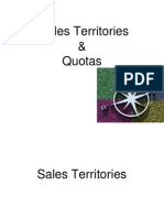 Sales Territories & Quotas