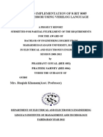 Design and Implementation of 8-Bit 8085 Microprocessor Using Verilog Language