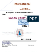 Aryan International College: Saras Dairy Ajmer