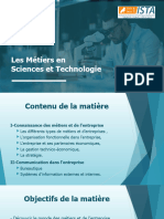 Les Metiers Des Sciences Et Technologie Cours 1 Etudiants