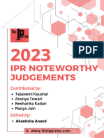 2023 Noteworthy Judgments Compiled by The IP Press 1704645154