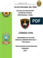 Silabo de Codigo Civil