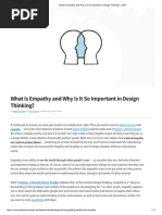 What Is Empathy and Why Is It So Important in Design Thinking - IxDF