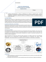 Guía Séptimo Básico - Clasificación de La Materia