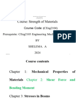 Strength of Material Chapter 2 Lecture 1