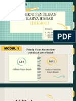 MODUL 1 T Penulisan Karya Ilmiah