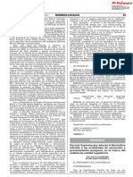 D.S. #004-2020-PRODUCE (Adecuación de La Normativa Referida A Las Actividades de Extracción y Procesamiento)