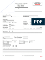 Formato de Reporte para Formato Varios