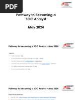 Pathway To Becoming A SOC Analyst