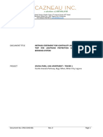 Method Statement For Continuity and Earth Resistance Test