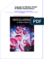 (Download PDF) Medical Language For Modern Health Care 5Th Edition Rachel Basco Full Chapter PDF