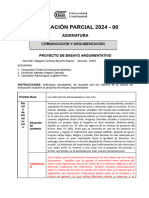 Formato Proyecto Ensayo Argumentativo 2024-00