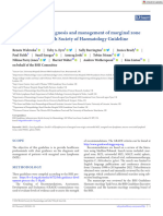 BR J Haematol - 2023 - Walewska - Guideline For The Diagnosis and Management of Marginal Zone Lymphomas A British Society