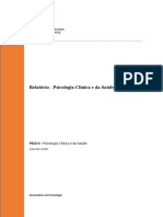 Simão Neto - Relatório Psicologia Clínica   