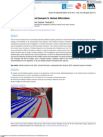 3D-CFD Analysis of Bedload Transport in Channel Bi