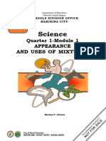 Sci6 - q1 - m1 - Appearance and Uses of Mixtures