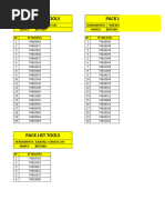 Pack List Herramientas