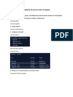 Instalación de Servicio Web Con Apache