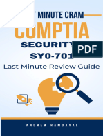 CompTIA Security+ SY0-701 Last Minute Cram