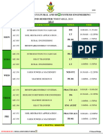 Timetable Y3s2 Revised