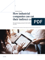 How Industrial Companies Can Cut Their Indirect Costs Fast