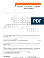 Ati Geo7 Uni3 Industrializacao e Urbanizacao Do Brasil