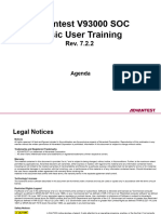 93K Tester 00 Basic User Training Agenda Rev.7.2.2.A.00