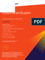 Australiansuper: Product Disclosure Statement