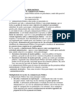 Administração Pública - Ideias Nucleares Polissemia Do Conceito de Administração Pública