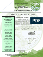 Certification (Land Ownership) - Francisco Ibarreta, Jr.