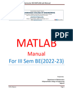 Matlab Manual III (22-23)