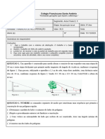 Trabalho de Recuperação 9° Ano - Geometria