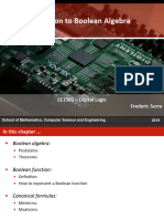 Week 4 Boolean Algebra
