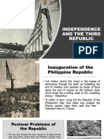 Chapter Xii - Independence and The Third Republic