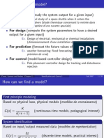 For Simulation (Study The System Output For A Given Input)