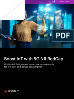 Boost IoT With 5G NR RedCap