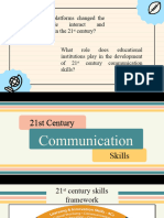 Lesson 3 - 21ST Century Communication Skills